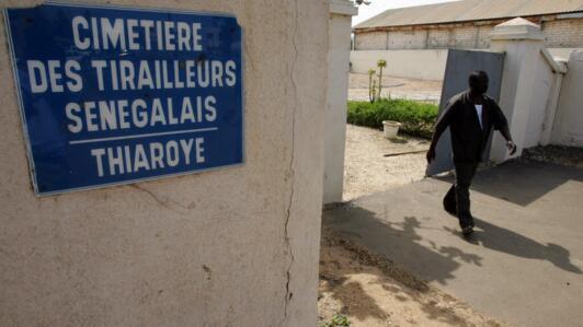 Une vue du cimetière de Thiaroye, près de Dakar où sont enterrés  des tirailleurs sénégalais. (Image d'illustration)