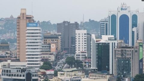 Moja ya maeneo ya mji wa Kampala, Januari 18, 2021.