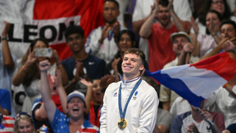 Léon Marchand won two gold medals in the same day to take his tally to three and France's gold medal haul up to eight.