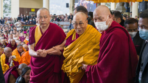 西藏精神领袖达赖喇嘛资料图片