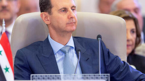 Syrian President Bashar al-Assad at the Arab League summit in Jeddah in May, 2023.