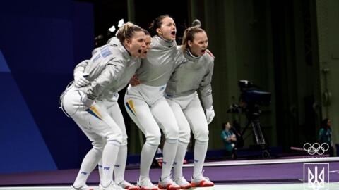 Українська жіноча збірна з фехтування на шаблях гідно виступила на Олімпіаді-2024 в Парижі