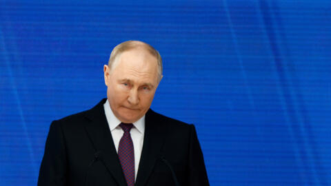 Володимир Путін виступає зі щорічним посланням до Федеральних зборів, Москва, Росія. 29 лютого 2024