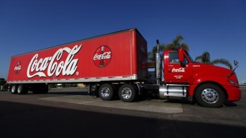 Xe chở Coca Cola, California, Hoa Kỳ, 20/03/2012