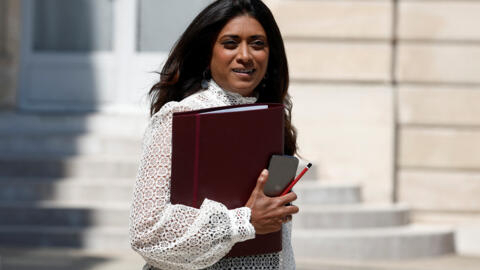 French Government spokesperson Prisca Thevenot leaves following the weekly cabinet meeting at the Elysee Palace in Paris, France, June 26, 2024.