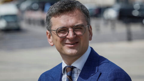 Ảnh tư liệu: Ngoại trưởng Ukraina Dmytro Kuleba tại Kiev, Ukraina, ngày 03/06/2024.