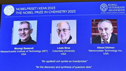 Ba nhà khoa học đoạt giải Nobel Hóa học 2023.