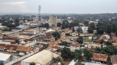 Vue de la capitale Bangui, en Centrafrique. (Image d'illustration)