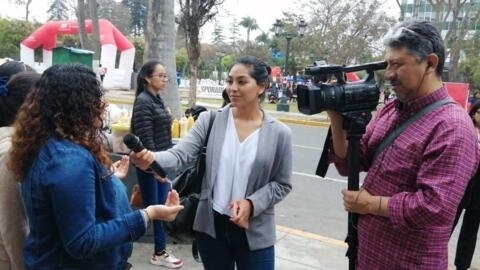 Valeria Reyes Escalante, ganadora del Premio Reportaje RFI 2018.