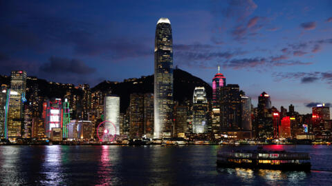 2020年6月29日，香港维多利亚港。