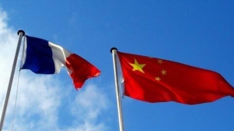 Chine France Drapeau