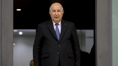 Algerian President Abdelmadjid Tebboune, 5 July, 2024 in Algiers.