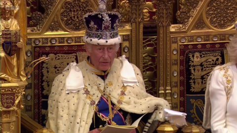 O Rei Charles apresentou o primeiro programa de governo trabalhista em 15 anos.