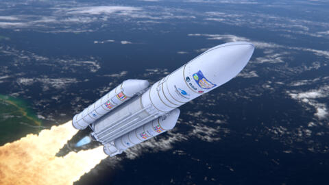 Ảnh minh họa : Tên lửa châu Âu Ariane 5.