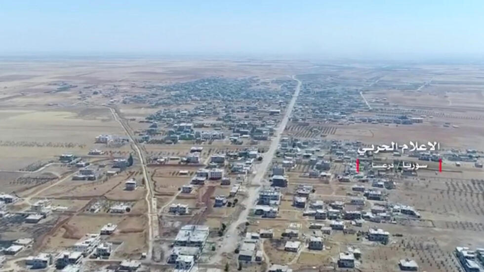 Le gouvernement syrien et les rebelles du sud de la Syrie sont parvenus à un accord pour mettre fin à l'offensive menée par les forces syriennes dans la province de Deraa. image from a video obtained on July 6, 2018.