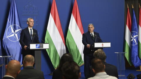 Le secrétaire général de l'Otan, Jens Stoltenberg, et le Premier ministre hongrois, Viktor Orban, ont trouvé, à Budapest, un accord sur l'aide à l'Ukraine.