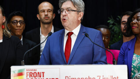 Jean-Luc Mélenchon, líder do partido de esquerda radical França Insubmissa.
