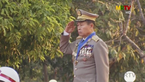 (Ảnh minh họa) - Tướng Soe Win, nhân vật số hai của tập đoàn quân sự cầm quyền ở Miến Điện, ngày 12/01/2021. 