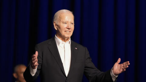 O presidente americano, Joe Biden, em Los Angeles, no último 15 de junho.