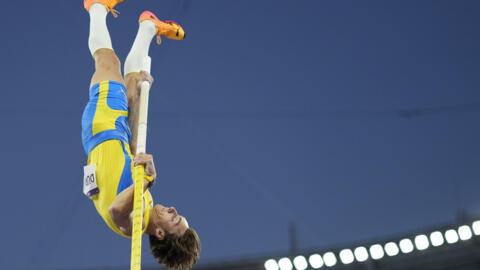 Armand Duplantis from Sweden became only the second man to retain his Olympic pole vault title. He then set a world record of 6.25m