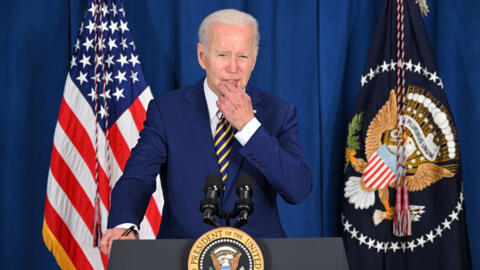 El presidente de Estados Unidos Joe Biden habla en Rehoboth Beach, Delaware, el 3 de junio de 2022