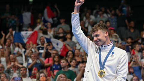 Léon Marchand has won three of France's eight gold medals at the 2024 Olympics.