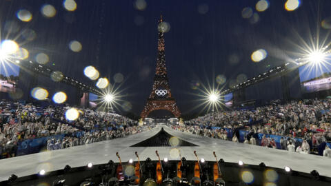 Numai ploaia a perturbat ceremonia de deschidere a JO Paris 2024. Paris 26 iulie 2024.