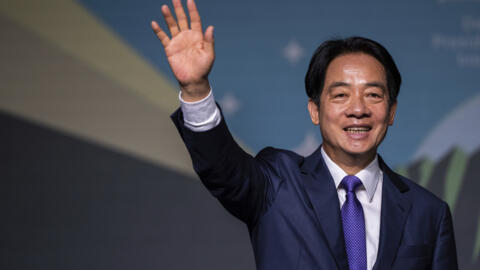 台湾民进党候选人赖清德当选总统