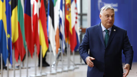 Fraministan Hungary Victor Orban yayin taron EU a Brussels. 27/06/24