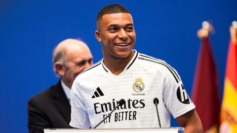 Sabon ɗan wasan Real Madrid Klyan Mbappe