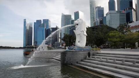 新加坡一景。