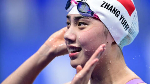 2023 年 9 月 28 日，中国选手张雨霏在杭州亚运会女子 50 米自由泳决赛中夺冠。 