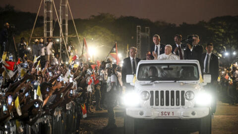 O população do Timor Leste compareceu em peso à missa do Papa Francisco em 10 de setembro de 2024.