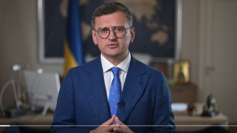 Chefe da diplomacia da Ucrânia, Dmytro Kouleba, a 18 de Julho de 2024.