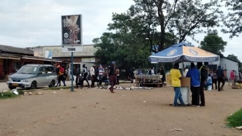 During the day, the Masvingo bus rank is a sea of tranquility  before the jazzmen come on the scene.