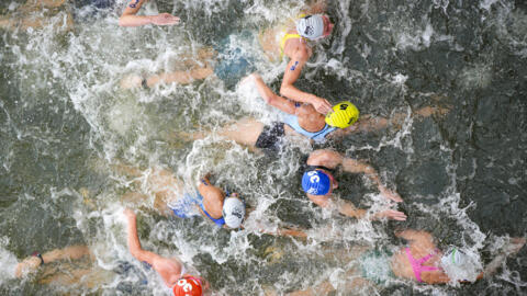 The para triathlon events in the River Seine were postponed following tests on the quality of the water during the early hours of Sunday morning.