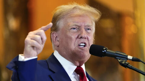 Former President Donald Trump speaks during a news conference at Trump Tower, May 31, 2024, in New York.