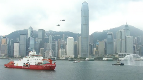 中国极地科研船「雪龙2」号4月8日抵港，期望可增港人对中国自豪感和两地科研交流。