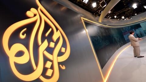 A televisão Al Jazeera é o único media internacional presente em Gaza. 