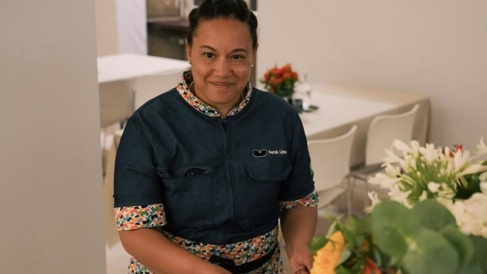 A chef de cozinha Sarah Lima, radicada em Paris, é a responsável pela alimentação dos atletas brasileiros durante os Jogos Olímpicos.
