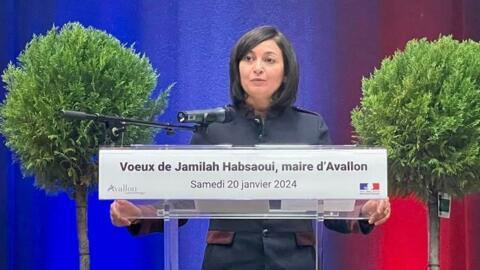 Jamilah Habsaoui, alcaldesa de Avallon.