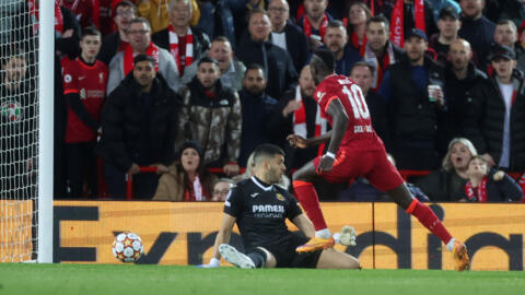 Sadio Mané scored his 20th goal of the season in Liverpool's 2-0 win over Villareal in the first leg of their Champions League semi-finql.