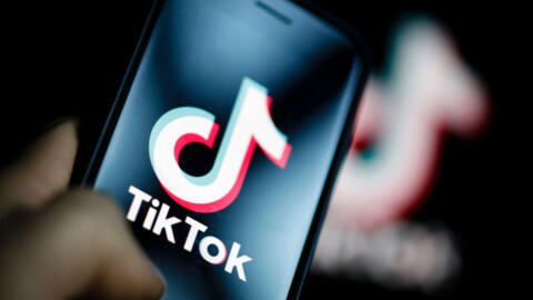 Logo của mạng xã hội TikTok.