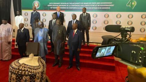 Abertura da cimeira da CEDEAO, Abuja, Nigéria, a 7 de Julho de 2024. 