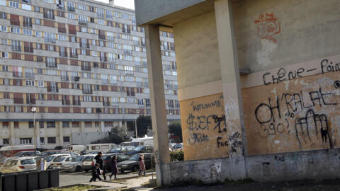 The Chene-Pointu neighbourhood in Clichy-sous-bois where three weeks of rioting kicked off in 2005.