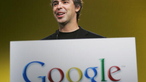 Ảnh tư liệu ngày 12/06/2027: Larry Page, đồng sáng lập viên Google trong một buổi họp báo tại trụ sở của công ty tại Moutain View, California, Hoa Kỳ.