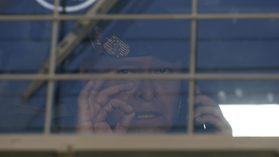 General Juan José Zuñiga em frente ao palácio do governo durante a tentativa de golpe de Estado em La Paz, em 26 de junho de 2024.