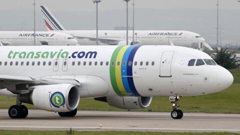 Ảnh minh họa: Máy bay Airbus A320 của hãng hàng không giá rẻ Pháp Transavia, chi nhánh thuộc tập đoàn Air France/KLM.