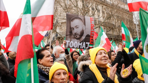 De nombreuses manifestations de soutien ont été organisé pour le rappeur.