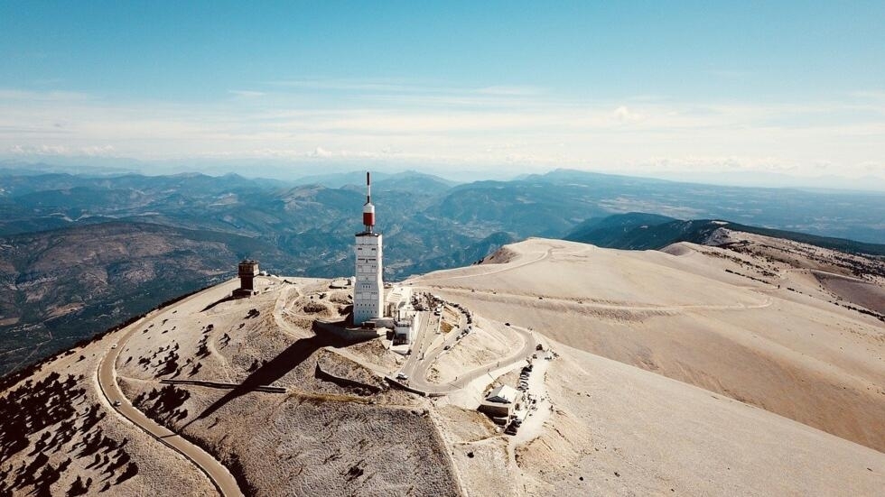 On the double. The 11th stage of the Tour de France covers 199kms, and involves climbing Mont Ventoux twice.